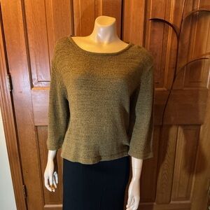 Saint Tropez West brown Crew Neck Sweater